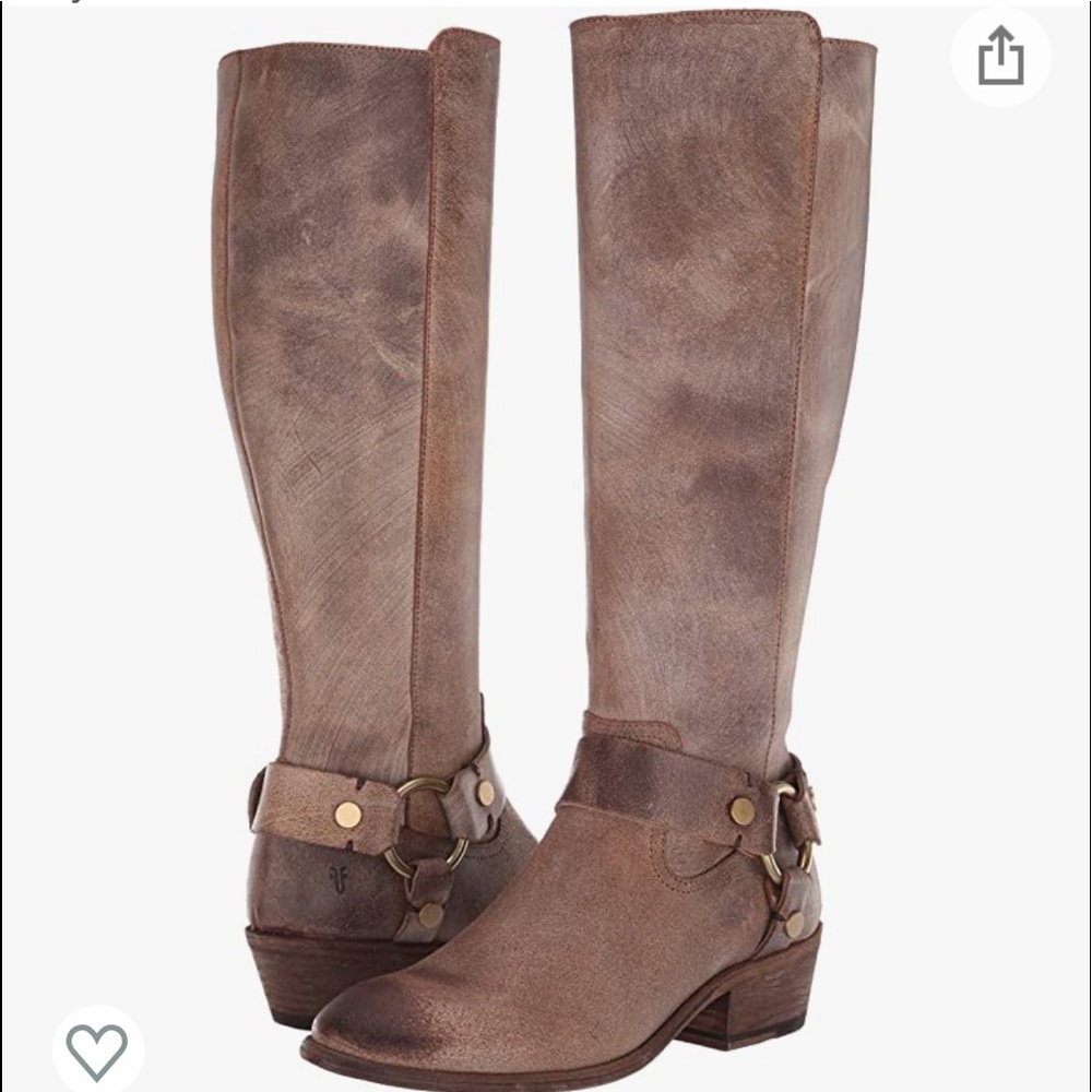 Frye Women's Carson Harness Tall Western Boot